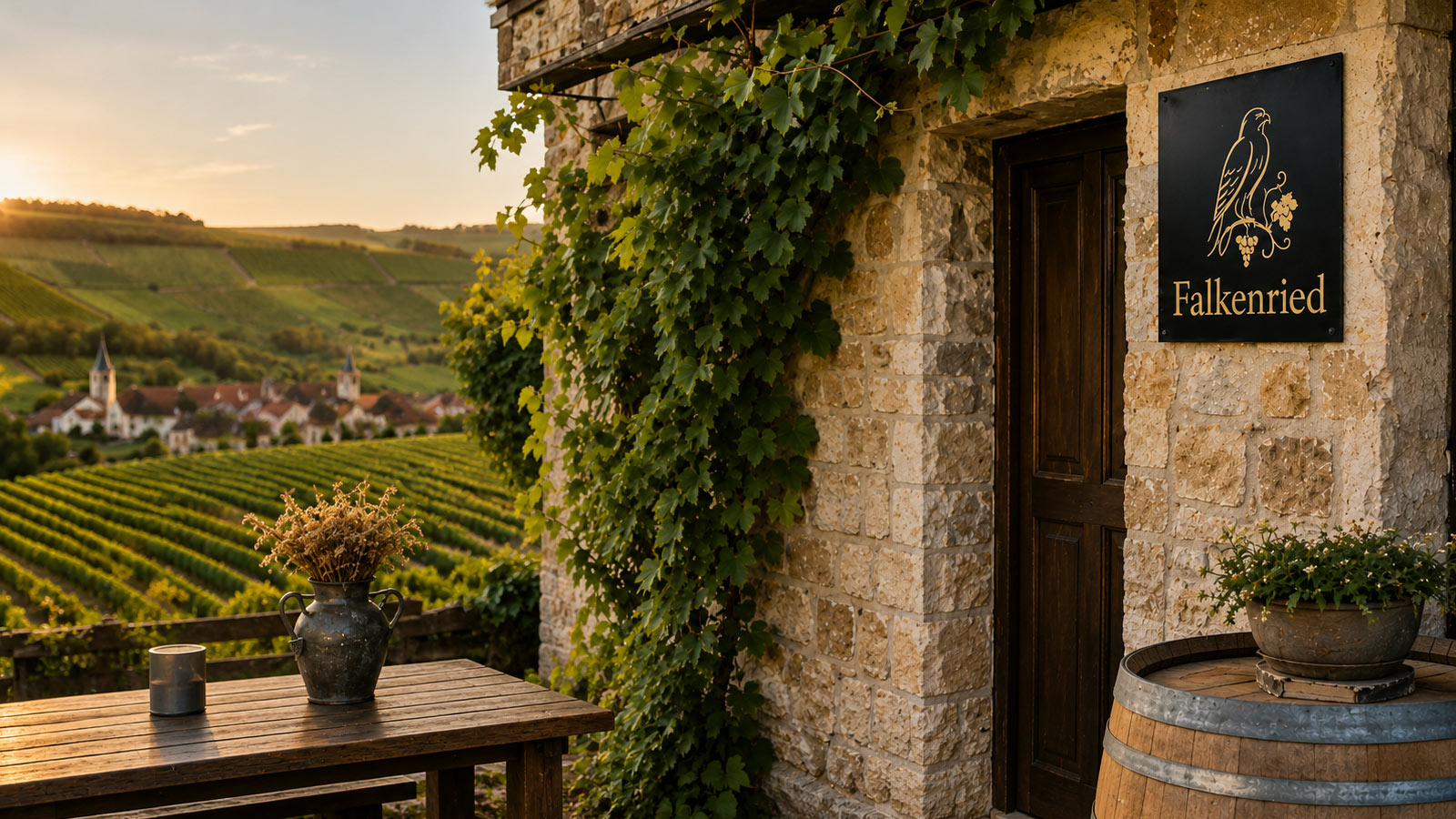Weingut Falkenried Eingang
